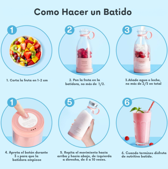 Batidora Portátil